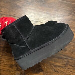UGG Black Platform Shoes